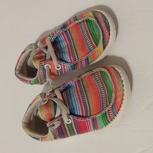 Roper Kids Serape Print Shoes